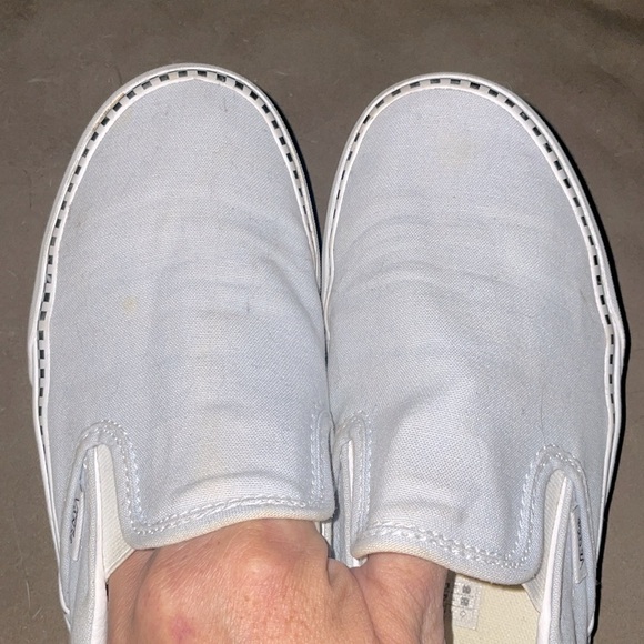Women’s Light Gray Vans size 8.5 - Picture 4 of 5